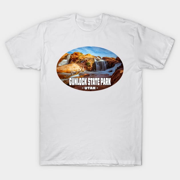 Gunlock State Park / Gunlock Falls, Utah T-Shirt by stermitkermit